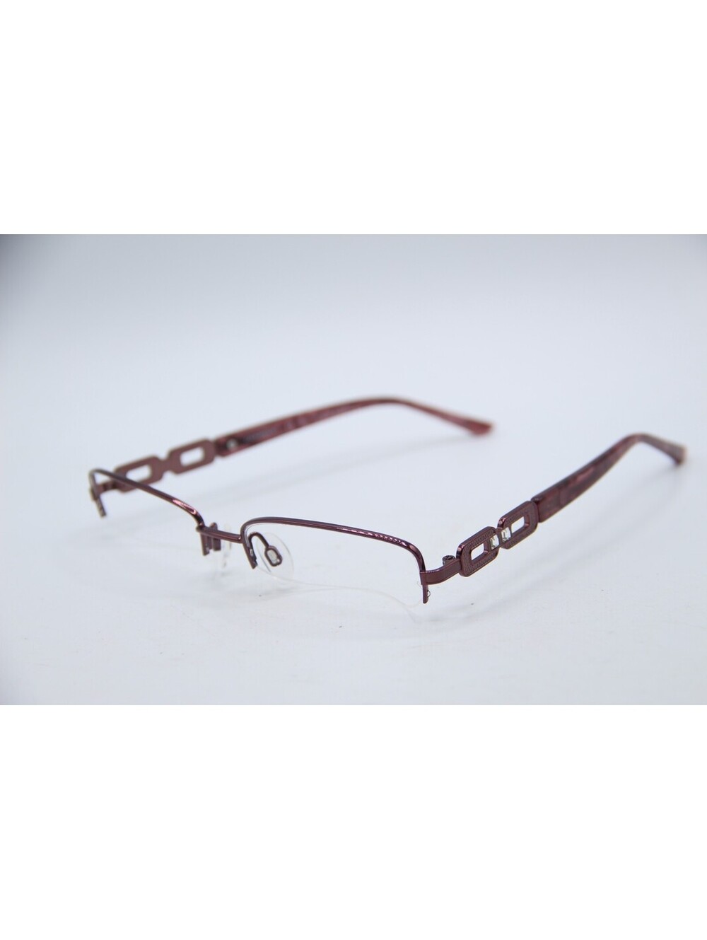 Charmant Ch 12125 Wi Burgundy Designer Authentic Eyeglasses 52-17-135